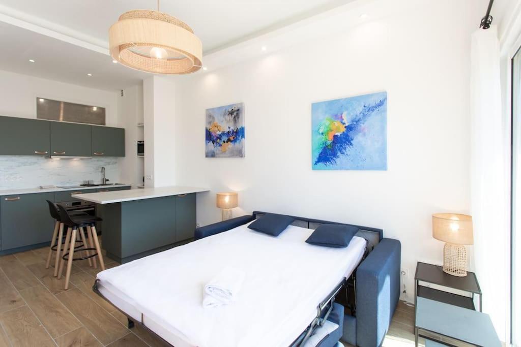 #43 Design Studio Terrace Ac Wifi Sea View 1Min Beach Niza Exterior foto